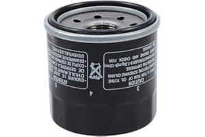 LOCOPOW Oil Filter Replacement for Yamaha Grizzly 350 400 450 660 700 YFM350 Rhino Viking Wolverine Super Tenere 1200, YZF R1 R3 R6, FZ1 FZ6 FZ8 FJR1300 XSR700 XSR900 FZ07 FZ09 MT03 MT07 MT09 MT10 YXZ1000R