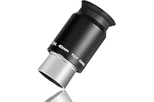 CelticBird Télescope 3,2 cm Super Plossl Oculaire 4 éléments filetés pour filtres d'astronomie standard 3,2 cm