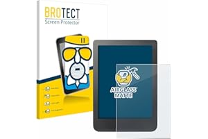 BROTECT Protector Pantalla Mate Cristal para Kobo Clara HD (6") / BW/Colour Protección Anti-Reflejos
