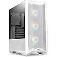Lian Li LANCOOL II MESH RGB Mid-Tower ATX Computer Case with 3 x 120mm ARGB Fans I Gaming Cabinet I LANCOOL II MESH RGB - White