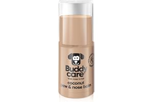 Buddycare Baume pour pattes et nez de chien – La noix de coco protège et répare les peaux sèches, craquelées et gercées | Végétalien et sans cruauté envers les animaux, hydrate et nourrit | Accessoire