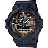 Casio GA-700RC-1ADR Kol Saati, Siyah, Standart