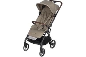 Maxi-Cosi Soho Passeggino Ultracompatto 0-4 anni, 0-22 kg, Chiusura Automatica e Con Una mano, Seduta spaziosa, Reclinabile 3 Posizioni, Corrimano Girevole a 360°, Fodera amovibile, Twillic Truffle