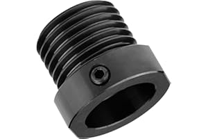 DEEFIINE Woodworking Spindle Adapter Converts 1''X8TPI to M33X3.5mm Tap Chuck Insert Adapter