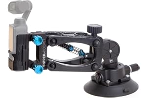 DFCINE DJI Osmo Pocket 3 Braccio ammortizzatore per montaggio su auto con staffa a molla asse Z - Sistema di stabilità portatile per veicoli Osmo Pocket 3