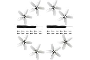 Tosiicop 8Pcs Avata Propellers Replacement Prop Blades Low Noise 2925s Wings for DJI Avata Drone Accessories Exclusive Screws & Screwdrivers