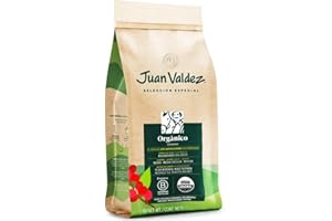 KREMTIK Juan Valdez Café Colombiano Órganico Equilibrado Gourmet - Grano Entero | Formato Bolsa 1KG