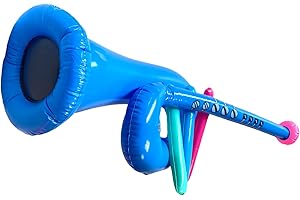 Cathy's toy Shop Inflatable Trumpet party Photobooth event (Blue)