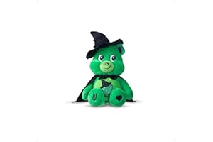 Basic Fun Care Bears Wicked Peluche 22 cm – Good Luck Bear como Elphaba – Edición Limitada de Peluche Crossover teatral