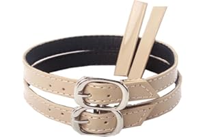 ZEALMAX - 1 paire de sangles de chaussures à talons hauts - Antidérapantes - Amovibles - Taille moyenne - Apricot