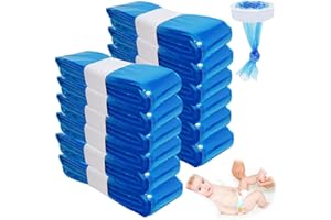 Foreverup Recambios de Papeleras de pañales, 12 Recambios compatible Recambios Contenedor de Pañales ，con el contenedor de pañales Tommee Tippee Sangenic Tec Simplee Sangenic Twist & Click