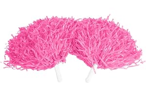 2 Delar Multicolor Cheerleading Pom Poms Cheer Pompoms Cheerleader Blombollar Cheerleading Party Kostym Sporttillbehör