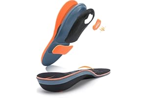 PCSsole Semelles Chaussures Confort pour Hommes et Femmes, Gel Semelle Orthopédiques Fasciite Plantaire, Épine Calcanéenne, Pied Plat, Soutien Voute Plantaire, Coussinet, Travail Debout, Amortissante