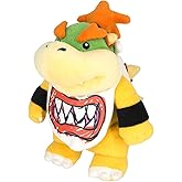Sanei AC11 Super Mario All Star Collection 8" Bowser Jr. Plush Brothers, Yellow, Green