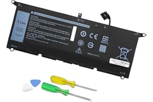 SEYGSTG DXGH8 Battery Compatible With Dell XPS 13 9370 9380 2019 Inspiron 13 7390 7391 2-in-1 5390 5391 7490 Latitude 3301 E3301 Vostro 5390 5391 Series 0H754V H754V G8VCF G8VCF6C HK6N5 P113G001 P82G