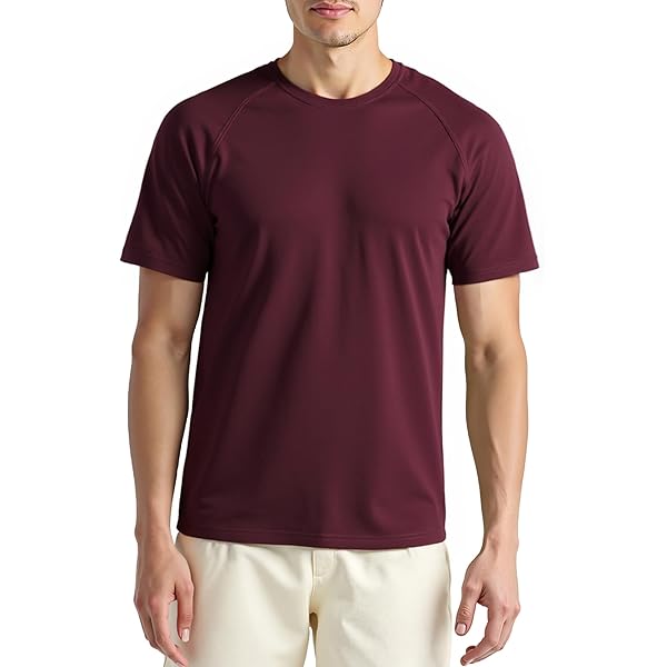 Einfarbiges Langarm-T-Shirt für Herren Schnelltrocknend Workout Fitness Training