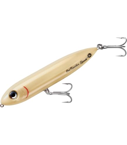 Heddon X9255BON X9255-Bon Zara Spook, Bone, 4 1/2-Inch,White