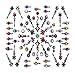 HUGE FESTIVAL BINDI PACK APROX 70 MUTLICOLOURED DIAMANTE BRIDAL TIKKA FANCY DESIGNER TATTOO BODY FACE GEMS JEWELS JEWELLERY ART (NB07)