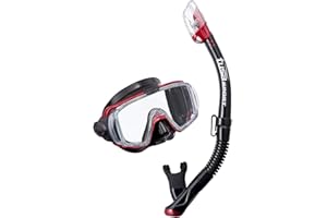 Tusa Visio Tri-Ex Adult Mask & Snorkel Set - Colour Choice