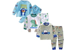 XM-Amigo Conjunto térmico para niños de Capa Base 3,Parte Superior e Inferior, Ropa Interior térmica para bebés y niños,Ropa Interior Larga y Calzoncillos Largos,Ropa Interior Larga,Pijamas térmicos