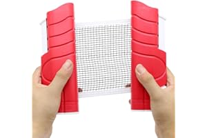 Fortitude Sports Table Tennis Net | Ping Pong Net For Dining Table | Retractable Table Tennis Net | Adjustable Portable Travel Net For Indoors or Outdoors