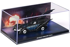 Eaglemoss Collections-30800606624 Batmovil Batman Forever Vehículo Escala 1:43, Color, único (MBAEN003)