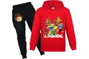 ZhanQuan Unisex Kids Tracksuit Hoodie Jogging Pants Casual Boys and Girls Clothing