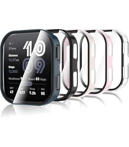 Schutzhülle Für Amazfit Active 2 Square – 2-teilig Mit Glasfolie & Rahmen