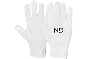 ND Sports Cricket Batting Inners Full Finger - Fingerless– Soft & Breathable Cotton Gloves for Boys, Youths, Ladies & Men