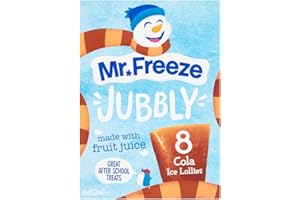 Mr Freeze Jubbly Cola Lot de 8 glaces 62 ml