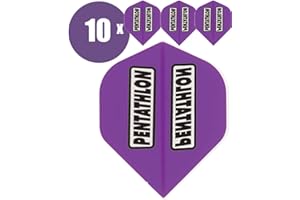 ABCDARTS ABC Darts - Alette per Freccette Pentathlon, 10 Pezzi (30 Alette per Freccette)