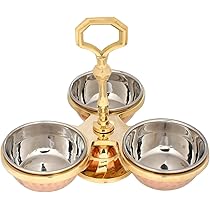 450 Ml Copper Tableware Serving Bowl Copper Stainless Steel, 4 Inch At U20b9 765/piece In Moradabad