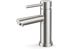 Ibergrif world, stainless steel washbasin tap, monozano mixer for washbasin, polished nickel