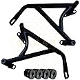 Vagary Heavy Duty Frame Slider Crash Guard for Bajaj Pulsar NS 200/ RS 200 (Black)