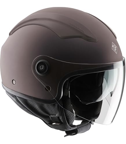 TUCANO EL JETTIN XL Helm – In ROSSO PRIMAVERA LUCIDO, Mit Quick Release System