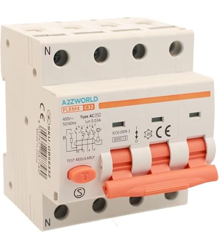 INTERRUTTORE AUTOMATICO FI Unipolare, Iinterruttore Differenziale 30Ma 230v 226085360680 INTERRUTTORE AUTOMATICO FI Unipolare, Iinterruttore Differenziale 30Ma 230v 226085360680
