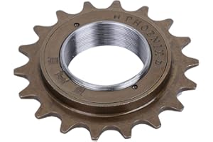 VGEBY1 Single Speed Flywheel, Bicycle Freewheel Sprocket 18 Teeth Bike Freewheel Sprocket Single Speed Freewheel Bicycle Replacement Accessory