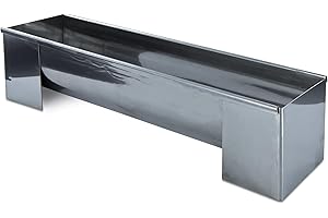 LILY COOK CUISY - KC2199 - Moule Buche Acier Inoxydable Patisserie Maison 30 x 9,19 x 6,5 cm