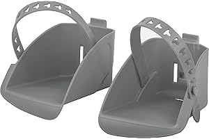 POLISPORT 8634400025 - Repose-Pieds + Sangles de Rechange pour Chaise modèle Bubbly Maxi de Couleur Noire, Noir