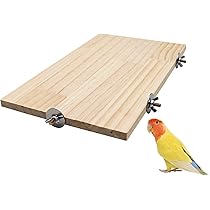 Soporte De Madera Para Pájaros, Plataforma Para Loros Para