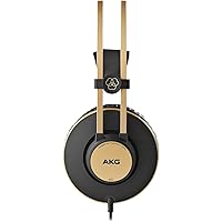 AKG Cuffie di monitoraggio con retro chiuso e leggere ad alte prestazioni K92, nere, 1 pezzo