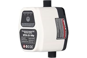 PLYISTY Amplificatore di Pressione Dell'Acqua Domestica, Pompa di Aumento della Pressione Dell'Acqua Completamente Automatica 100 W 24 V 25 L, Pompa Dell'Acqua per Doccia Silenziosa