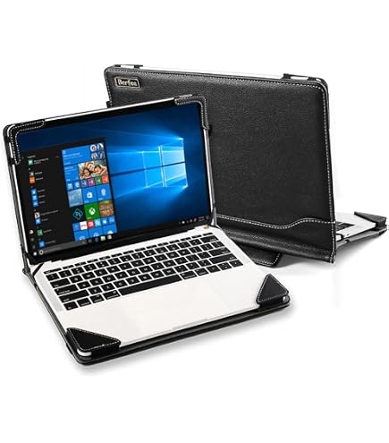 Alapmk Protective Laptop Case For HP ZBook Firefly 14 G7/G8, ProBook 440/640 G8 & Acer Swift 3X 14 – Starry Night Design, PU Leather With Elastic Bands