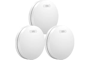 Aroha Safety Pro - Brandvarnare - 10 Års Batteri - Extra Tunn Design - 3-Pack