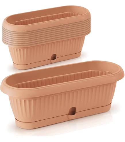 Fioriera Mediterraneo STEFANPLAST In Polipropilene H 16 Cm L 40 X P 15 Cm 36545964 Fioriera Mediterraneo STEFANPLAST In Polipropilene H 16 Cm L 40 X P 15 Cm 36545964