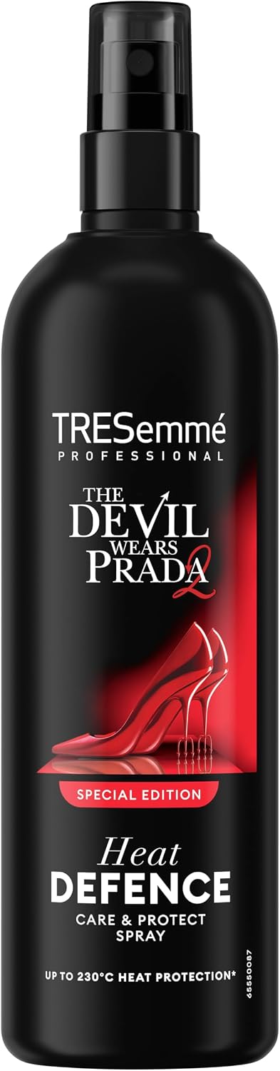 TRESemme Devil Wears Prada 2 Special-Edition Heat Protect Heat Defence Spray Hair Spray up to 230°C* for all hair types 270 ml