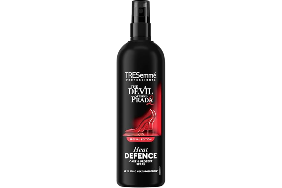 TRESemme Devil Wears Prada 2 Special-Edition Heat Protect Heat Defence Spray Hair Spray up to 230°C* for all hair types 270 ml