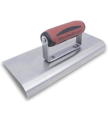 3-Piece Concrete Tools Set - Stainless Steel Finishing Trowel, Edger & Groover For Masonry DIY Projects