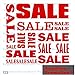 Produktbild Aufkleber Cube Würfel "SALE" Schaufenster Prozente Reduziert Ausverkauf Schlussverkauf WSV SSV ca. 60 cm Aufkleber Sticker Schaufensterwerbung Werbung Deko von Pegatina Promotion ®