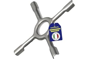 MONTERAL Uniwersalny reduktor kuchenek gazowych 130 mm z oryginalnym kodem C00033532 do Indesit 482000026252 do Whirlpool adapter do kuchenek gazowych do ekspresu do kawy i małych garnków - MADE IN ITALY -